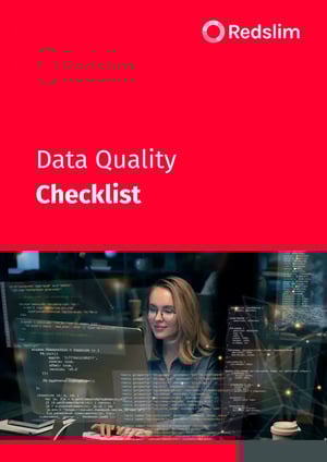 data quality checklist cover
